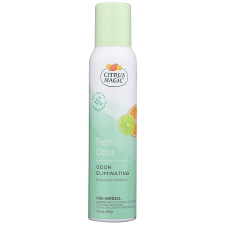 Citrus Magic Citrus Magic Tropical Citrus Blend Scent Air Freshener Spray 3 oz Aerosol 612112751- 6PK